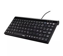 Hama SL720 tastatūra Birojs USB QWERTZ Vācu Melns