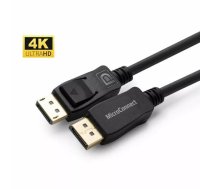 Microconnect MC-DP-MMG-100 DisplayPort kabelis 1 m Melns