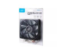 DeepCool Wind Blade 120 Datora korpusam Ventilators 12 cm Melns