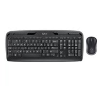 Tastatūra Logitech Wireless Desktop MK330 Ziemeļvalstu USB