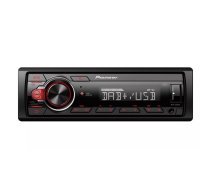 Auto mediju uztvērējs Pioneer MVH-130DAB Melns Sarkans