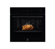 Iebūvējamā elektriskā cepeškrāsns Electrolux EOC8P39WZ — 72 L, pirolītiskā tīrīšana, tvaiks, grils, konvekcija, melna