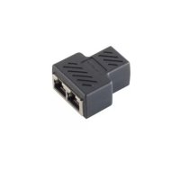 S-Conn BS08-01040 kabeļu spraudņu pāreja RJ-45 2x RJ-45 Melns