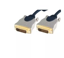 shiverpeaks sp-PROFESSIONAL DVI kabelis 10 m DVI-D Zils, Hroms