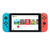 Nintendo Switch V2 2019 portatīvā spēļu konsole 15,8 cm (6.2") 32 GB Skārienjūtīgais ekrāns Wi-Fi Melns, Zils, Sarkans