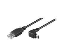 USB 2.0 A (v) — Micro‑USB B (v) kabelis 90° OEM CABLE-167-1.8 1.8 m
