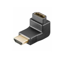 HDMI adapters 90° leņķis — HDMI ligzda uz HDMI kontakta spraudni (OEM)