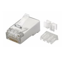 Ekranēts RJ45 savienotājs TF-WM8P8C/6CS CAT6A apaļam kabelim ar skrūvējamu savienojumu