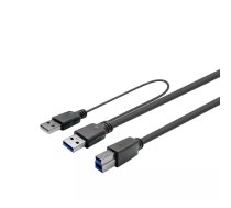 Vivolink PROUSB3AB10C USB kabelis 10 m USB 3.2 Gen 1 (3.1 Gen 1) USB A USB B Melns