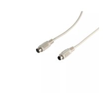 S/CONN 78106-3 PS/2 kabelis 3 m 6-p Mini-DIN Bēšs