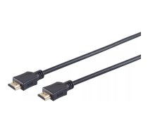 S/CONN maksimālās savienojamības HDMI savienojuma kabelis-HDMI A vīrietis-HDMI A vīrietis, OD 6 mm, ar zeltītiem kontaktiem, 2,0 m (77472-10)
