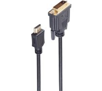 shiverpeaks ®-BASIC-S--HDMI vīrietis uz DVI-D (24+1) vīrietis, zeltīti kontakti, 7,5 m (BS77487)