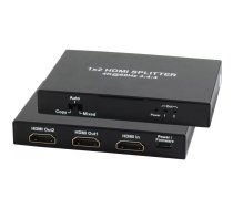 SHVP SP05-10001 - HDMI sadalītājs 4K/2K 60 Hz HDR 2,50 cm (1") 2out (SP05-10001)