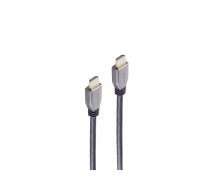 shiverpeaks BS10-41155 HDMI kabelis 1,5 m HDMI Type A (Standard) Melns, Pelēks
