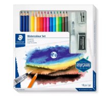 Staedtler 146 10C Melns, Zils, Bordo, Brūns, Zaļš, Gaiši Zils, Gaiši zaļš, Mauve, Oranžs, Persiku, Sarkans, Dzeltens 15 pcs