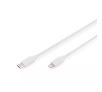 Lādētāja kabelis USB-C - Lightning Digitus Data DB-600109-010-W