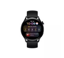 Huawei WATCH 3 3,63 cm (1.43") AMOLED 46 mm Digitāls 466 x 466 pikseļi Skārienjūtīgais ekrāns 4G Melns Wi-Fi GPS