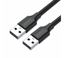 USB 2.0 kabelis UGREEN US102, 1,5 m, melns, datu pārsūtīšanai и uzlādei