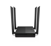 Galda maršrutētājs TP‑LINK Archer C64 — Divu joslu Wi‑Fi 5 (2.4/5 GHz), 1200 Mbps, 4× Gigabit LAN, 4 ārējās antenas, 1.2 GHz