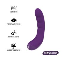 REWOLUTION REWOCURVY UZLĀDĒJAMS ELASTĪGS VIBRATORS