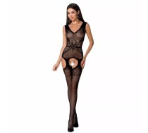 PASSION WOMAN BS062 BODYSTOCKING MELNS VIENS IZMĒRS