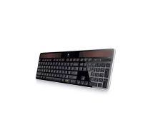 Logitech Wireless Solar Keyboard K750 tastatūra RF Bezvadu QWERTY Angļu Melns