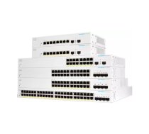 Cisco CBS220-48P-4X-EU tīkla pārslēgs Vadīts L2 Gigabit Ethernet (10/100/1000) Power over Ethernet (PoE) Balts