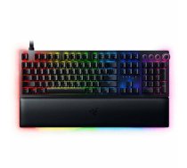 Spēļu tastatūra Razer Huntsman V2 Tenkeyless — optiskā RGB apgaismojuma, Clicky Purple slēdži