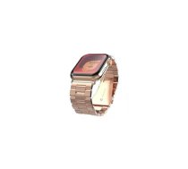 Swissten Metal Band for Apple Watch 42-44mm Rose Gold - 8595217477247 Pulksteņa siksniņa