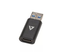 V7 V7USB3AC kabeļu spraudņu pāreja USB A USB C Melns