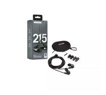 Vada in-ear austiņas Shure SE215 Pro — 22–17000 Hz, kabelis 1,62 m, caurspīdīgas, 30 g