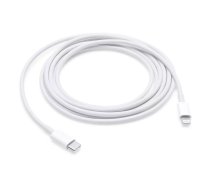 USB-C uz Lightning kabelis Apple MQGH2ZM/A — 2 m, balts, vīrietis–vīrietis