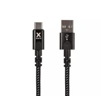 Xtorm CX2061 USB kabelis 3 m USB 2.0 USB A USB C Melns