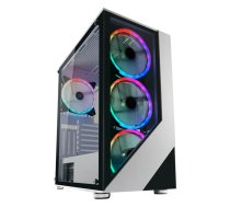 LC-Power Gaming 803W Midi Tower Melns, Balts