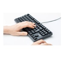 Klaviatūra CHERRY G80-3000N RGB TKL Mehāniskā USB AZERTY Melna