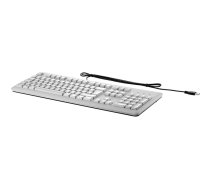 HP USB Grey Keyboard tastatūra Pelēks