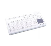 GETT TKG-104-TOUCH-IP68-GREY-USB-DE tastatūra QWERTZ Vācu Pelēks