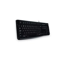 Logitech Keyboard K120 for Business tastatūra Birojs USB QWERTZ Swiss Melns