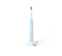Sonic elektriskā zobu birste Philips HX3651/12 — mīkstais režīms, iebūvēts Li‑Ion akumulators, 1 uzgalis, balti‑zila