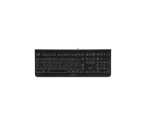 Klaviatūra CHERRY KC 1000 Universal USB AZERTY Beļģu Melna