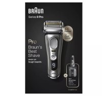 Braun Series 9 Pro 9465CC Sietiņa skuveklis Trimmeris Melns, Sudrabs