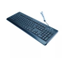 MediaRange MROS102 tastatūra Universāls USB QWERTZ Angļu Melns