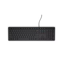 DELL KB216 tastatūra Birojs USB AZERTY Franču Melns