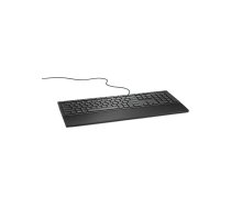 Klaviatūra DELL KB216 Universal USB AZERTY Beļģu Melna
