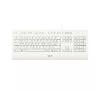 Logitech K280E Pro f/ Business tastatūra Birojs USB QWERTZ Vācu Balts