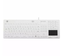 Renkforce iM-IKB110-WH tastatūra Rūpniecisks USB QWERTZ Vācu Melns, Balts