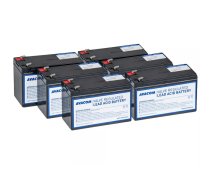 Akkumulatoru komplekts AVACOM AVA-RBP06-12072-KIT priekš UPS, savietojams ar CyberPower, EATON, Effekta, Legrand