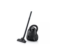 Silindriskā putekļu sūcēja Bosch Serie 2 BGBS2LB1 — 600 W, 3,5 L maisiņš, teleskopiska caurule, 8 m darbības rādiuss, melns