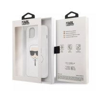 1 Preces bez IMEI/SN Karl Lagerfeld Apple iPhone 13 Mini Glitter Head Case Silver