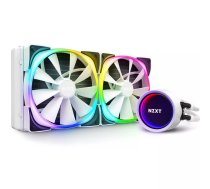 NZXT Kraken X63 RGB Procesors Universāls šķidruma dzesētājs 14 cm Balts